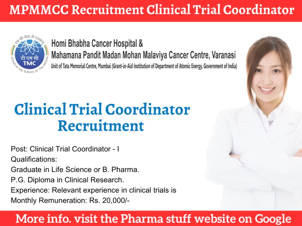 MPMMCC Recruitment Clinical Trial Coordinator