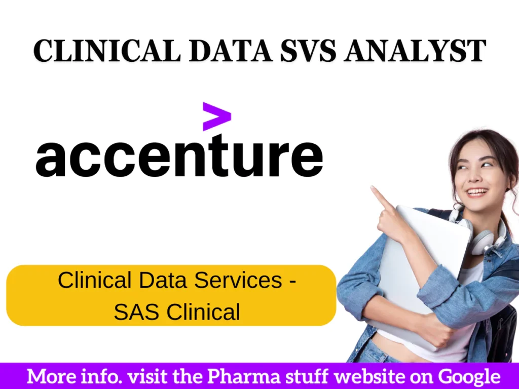 Accenture Hiring Clinical Data Svs Analyst