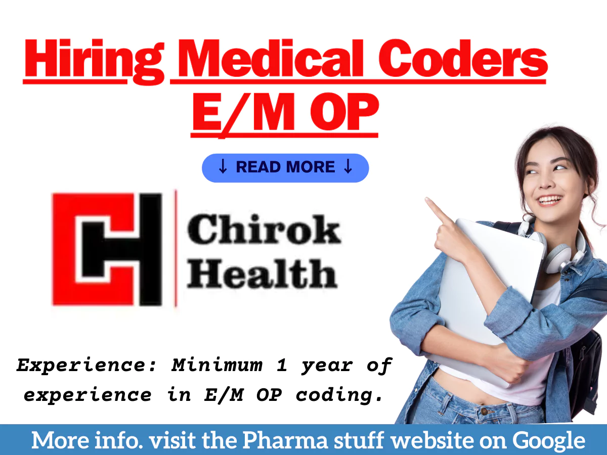 Chirok Health Hiring Medical Coders E/M OP