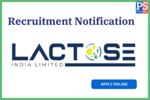 LACTOSE India Limited Recruitment - Job vacancies