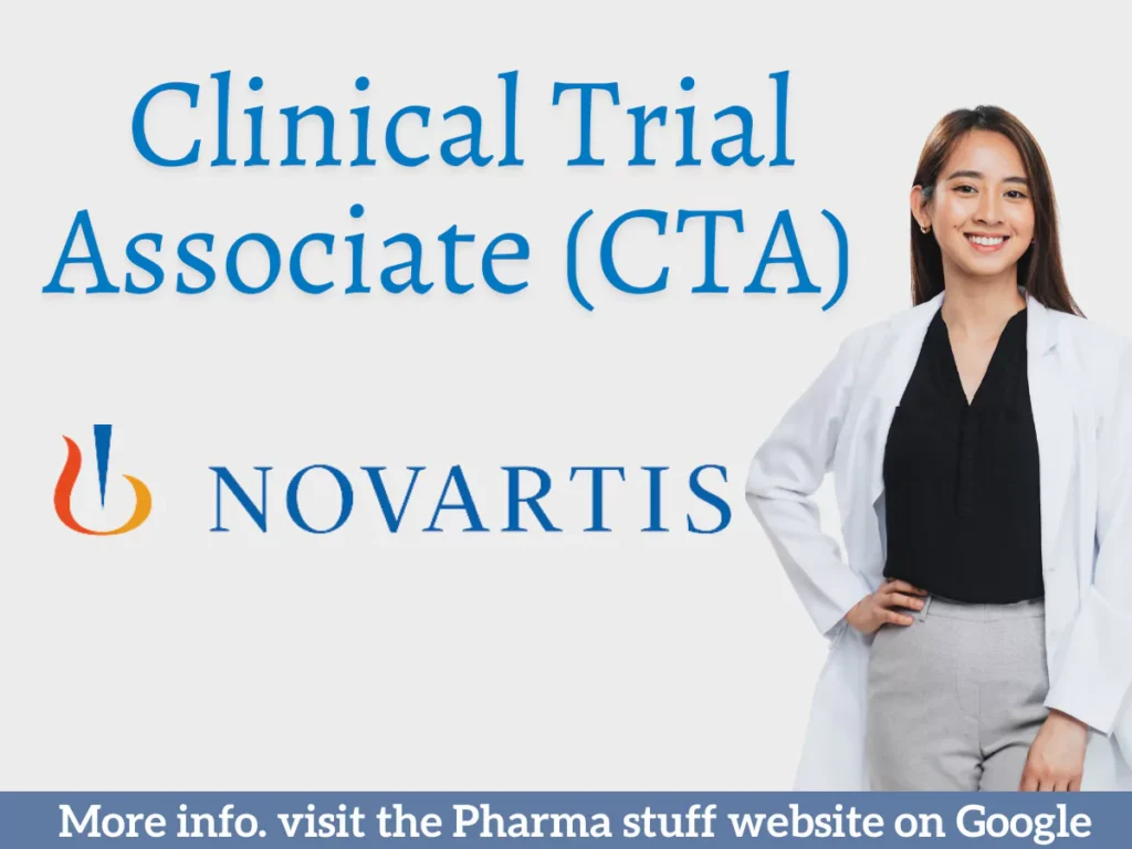 Novartis Hiring Clinical Trial Associate (CTA) – Mumbai, India