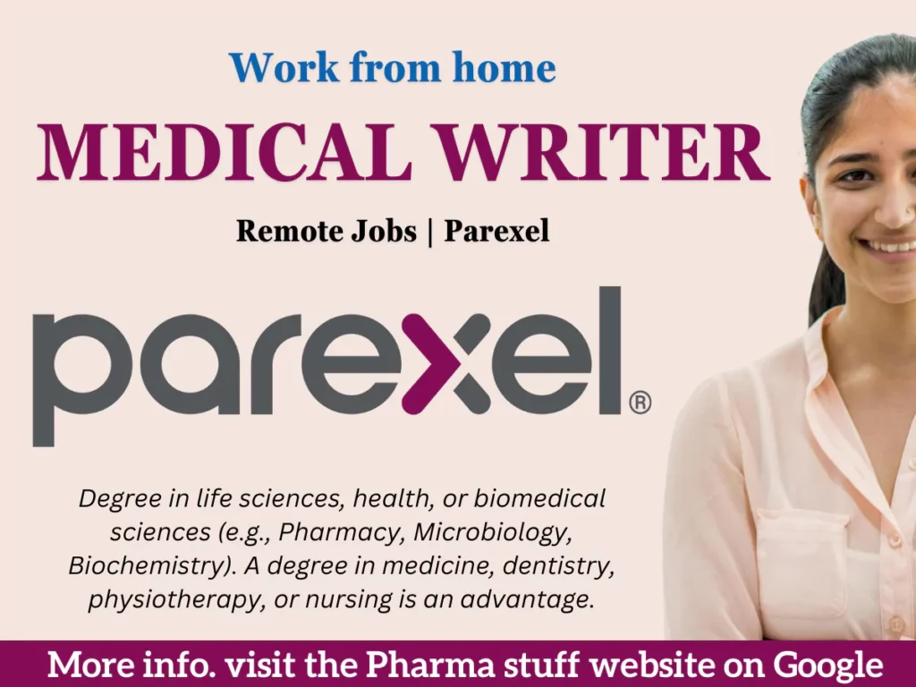 Work from home Medical Writer Opportunities at Parexel | Remote Jobs