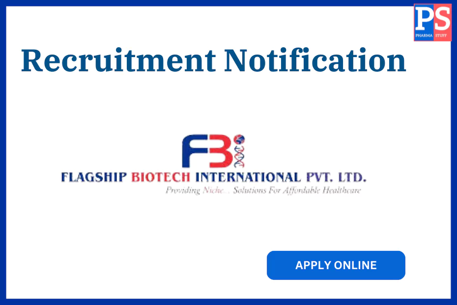 Flagship Biotech Hiring Regulatory Affairs Professionals in Navi Mumbai