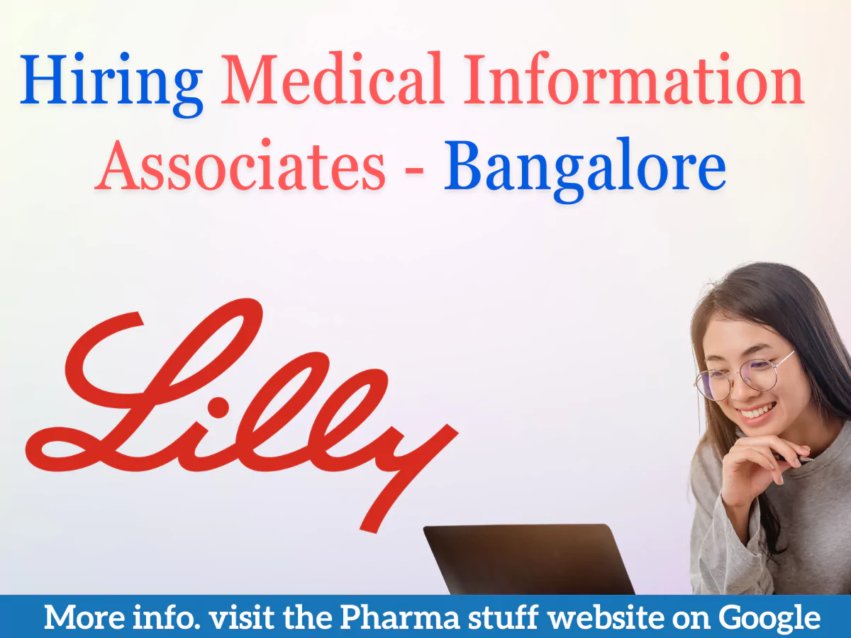 Eli Lilly and Company Hiring Medical Information Associate/Senior Associate