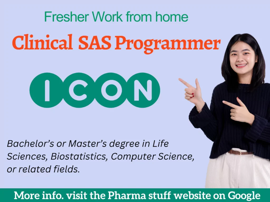 Fresher Clinical SAS Programmers Hiring at ICON Plc