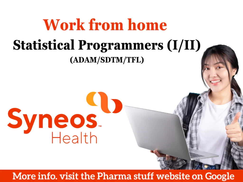 Syneos Health®: Hiring Statistical Programmers (I/II)