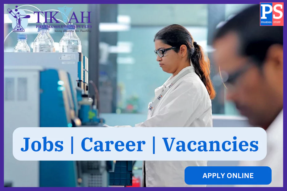 TikvahPharma Hiring for Synthesis R&D Research Associates | MSc Chemistry | Hyderabad