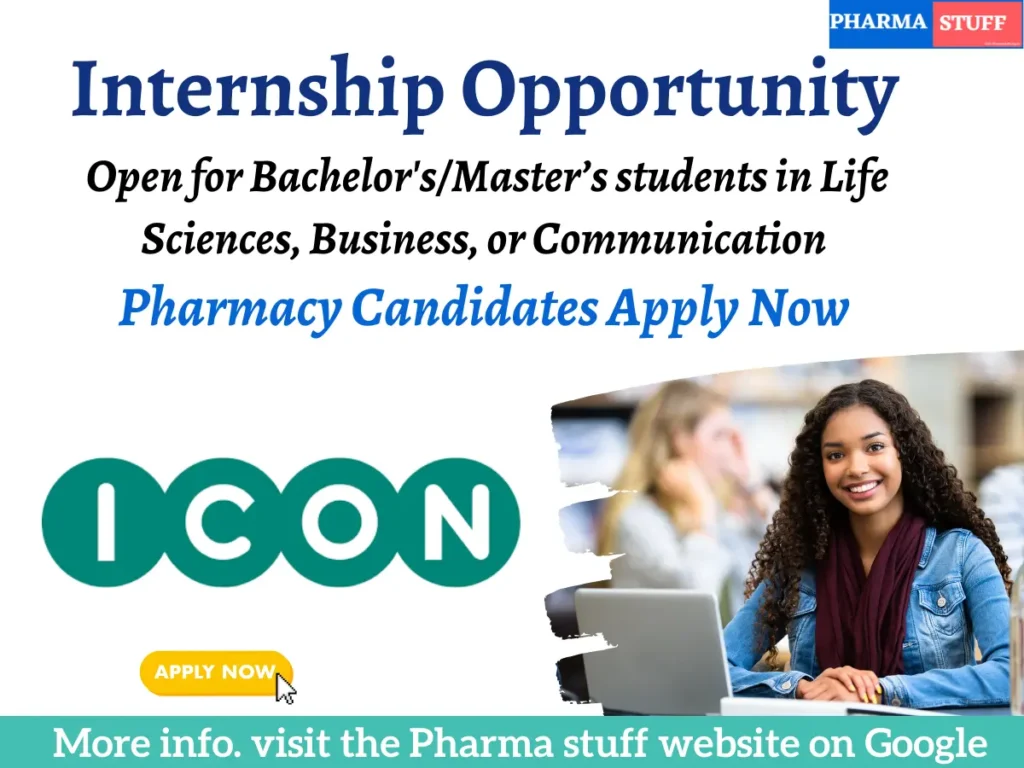Icon Plc Internship Opportunity | Life Sciences, Business, Communication 1 Icon Plc Internship Opportunity | Life Sciences, Business, Communication