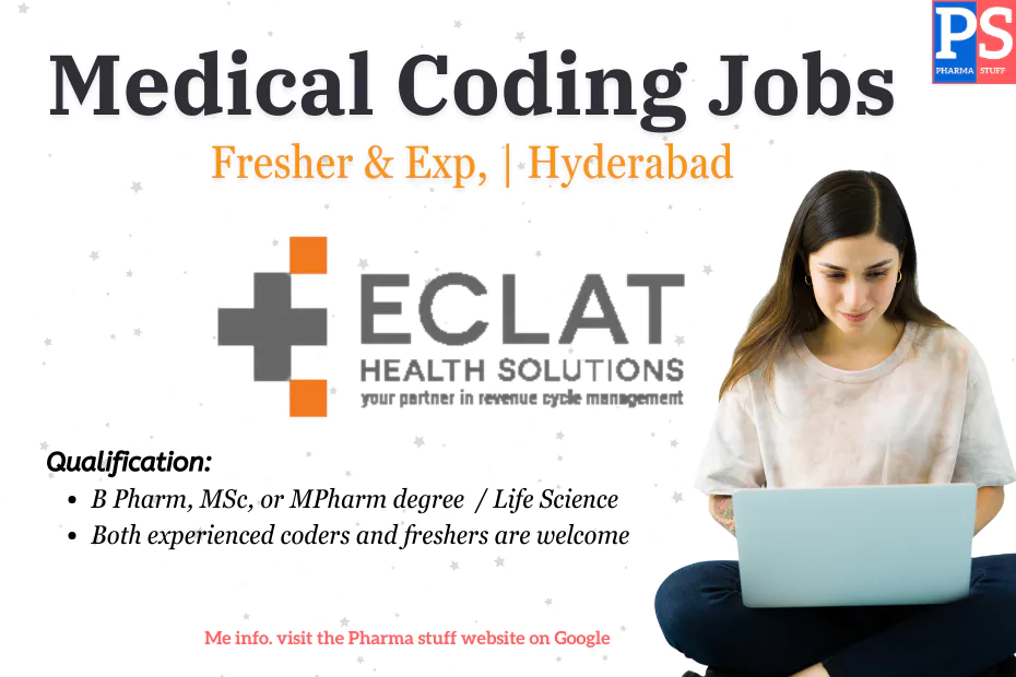 Medical Coders Mega Walk-in Drive for Freshers Hyderabad – Eclat Health Solutions