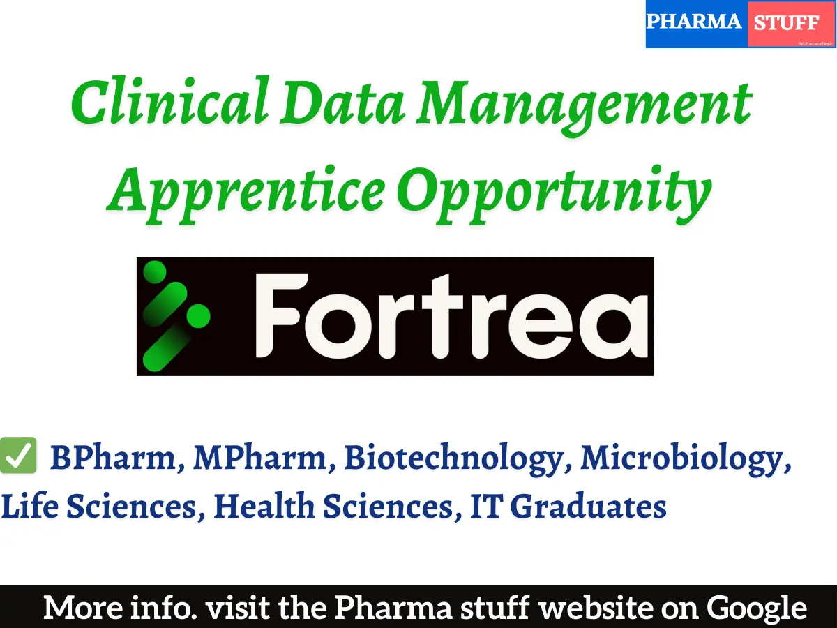 Fortrea Clinical Data Management Apprentice Opportunity