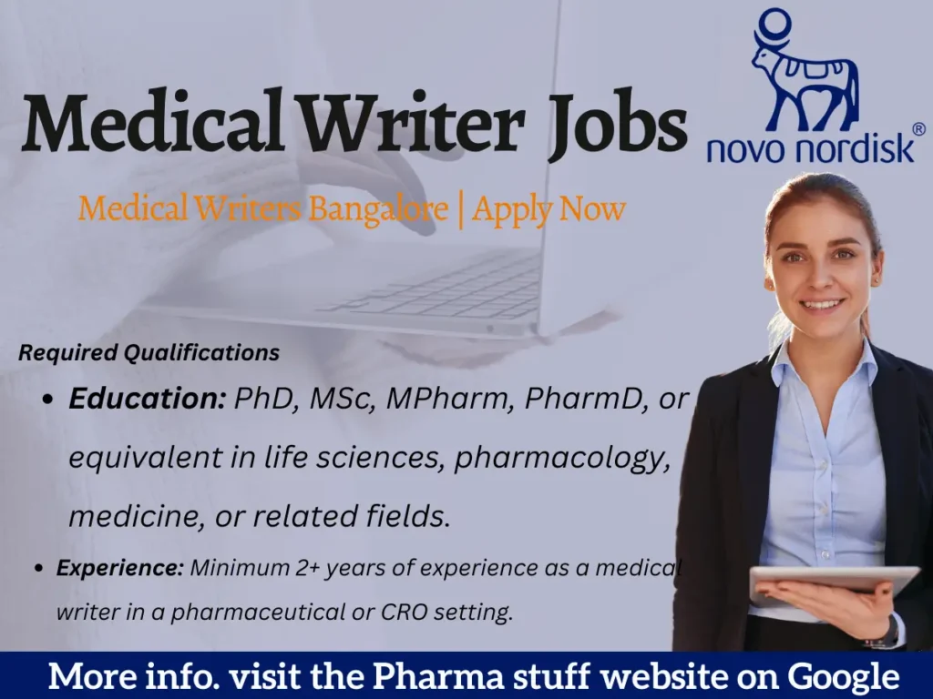 Novo Nordisk Hiring Medical Writers Bangalore | Apply Now