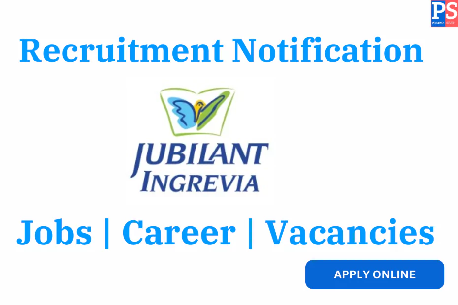 Jubilant Ingrevia Hiring for DCS Officer Position