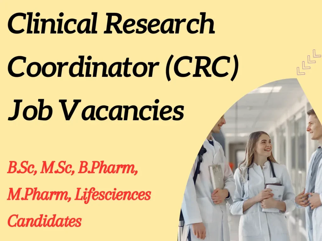 Clinical Research Coordinator (CRC) Jobs in Nagpur | Accede Clinicals 1 Clinical Research Coordinator (CRC) Job Vacancies
