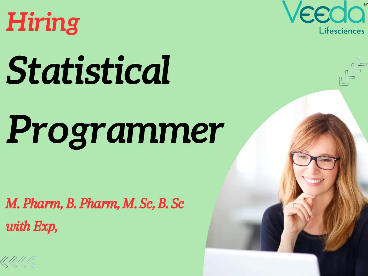 Veeda Lifesciences Hiring Statistical Programmer 2 Veeda Lifesciences Hiring Statistical Programmer | Pharma Jobs Ahmedabad