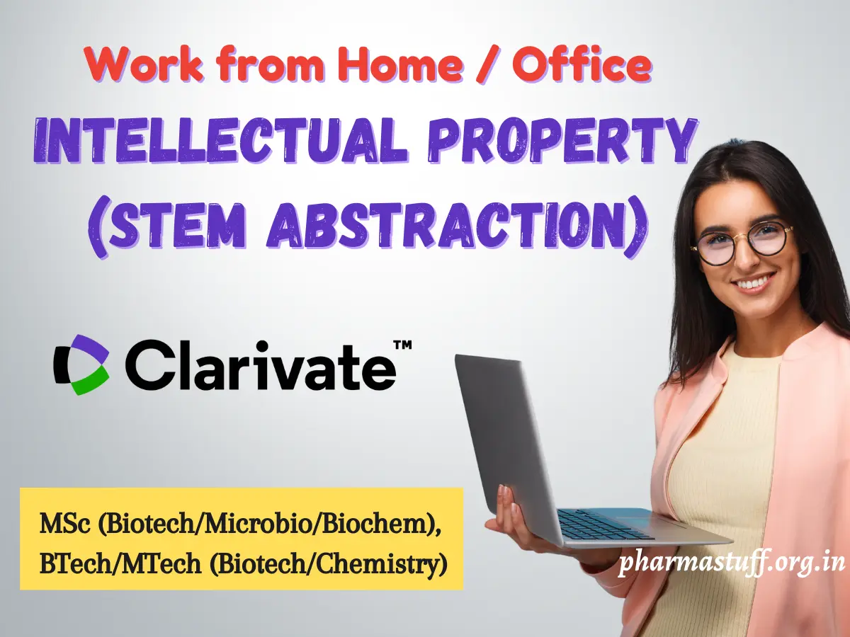 Associate STEM Content Analyst – Bio Job for MSc/BTech Freshers | Vacancies in Clarivate 3 Clarivate Associate STEM Content Analyst - Bio Jobs