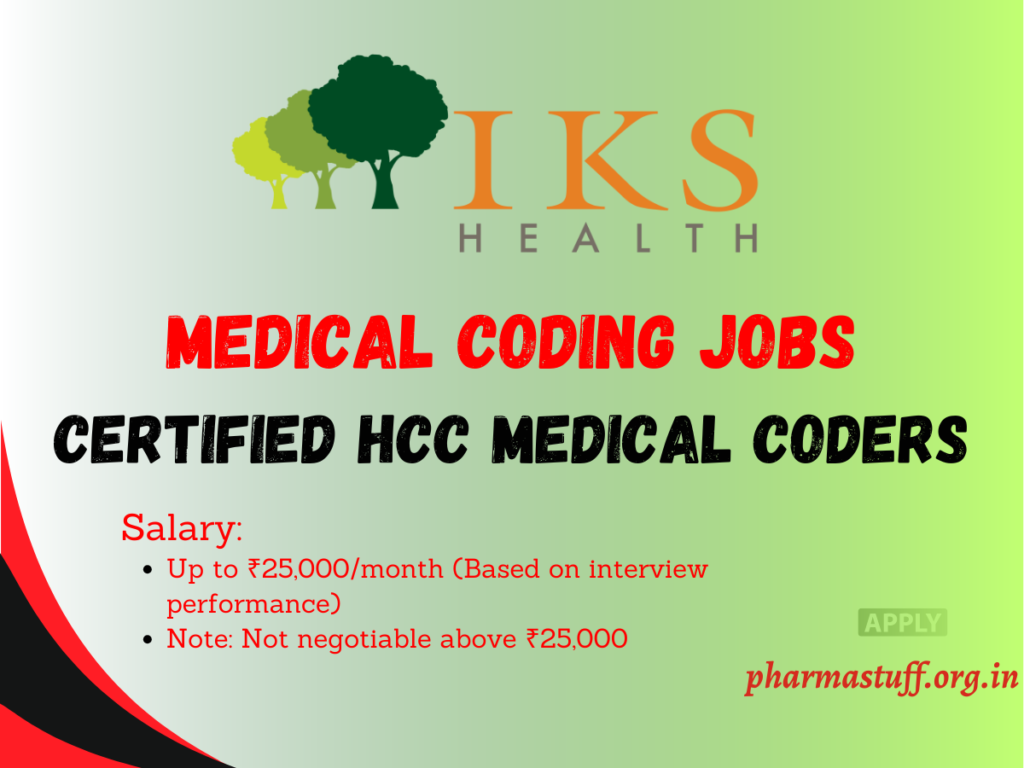 IKS Healthcare Hiring Certified HCC Medical Coders 1 IKS Healthcare Hiring Certified HCC Medical Coders