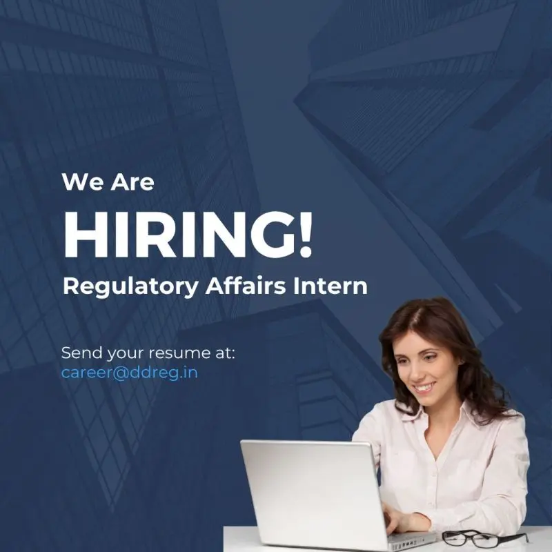Regulatory Affairs Internship for Freshers in Pharmacy, Biotechnology & Life Sciences – DDReg Pharma 1 Regulatory Affairs Internship for Freshers in Pharmacy, Biotechnology & Life Sciences – DDReg Pharma