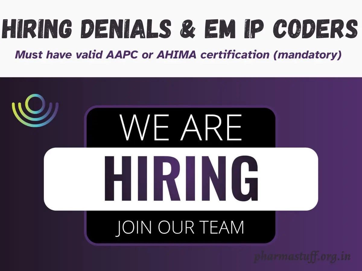 CorroHealth Hiring Denials & EM IP Coders 3 CorroHealth Hiring Denials & EM IP Coders