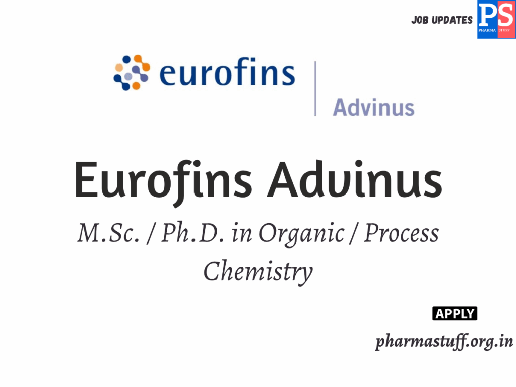 Eurofins Advinus Hiring Process Chemist Job 1 Eurofins Advinus Hiring Process Chemist Job