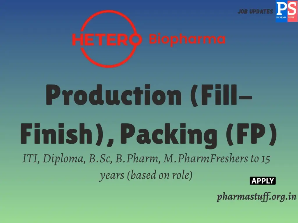 HETERO Biopharma Walk-in Production (Fill-Finish), Packing (FP) 1 HETERO Biopharma Walk-in Production (Fill-Finish), Packing (FP) (1)