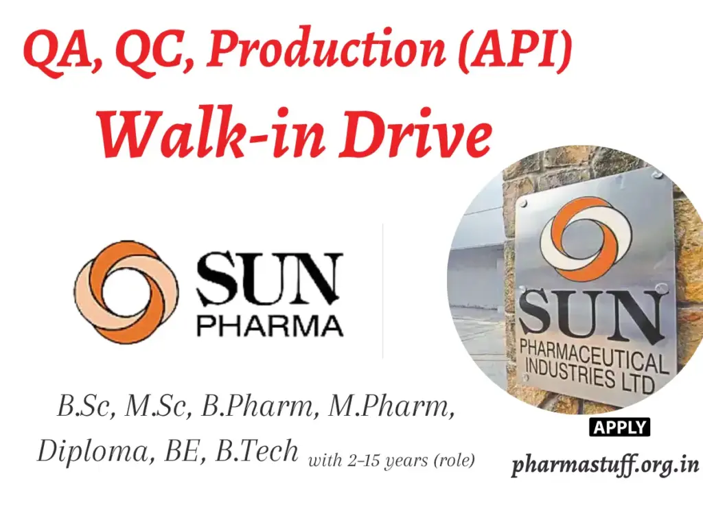 Sun Pharmaceutical Industries Walk-in Drive for qa, qc, Production 1 Sun Pharmaceutical Industries Ltd., Panoli Walk-in Drive for qa, qc, Production