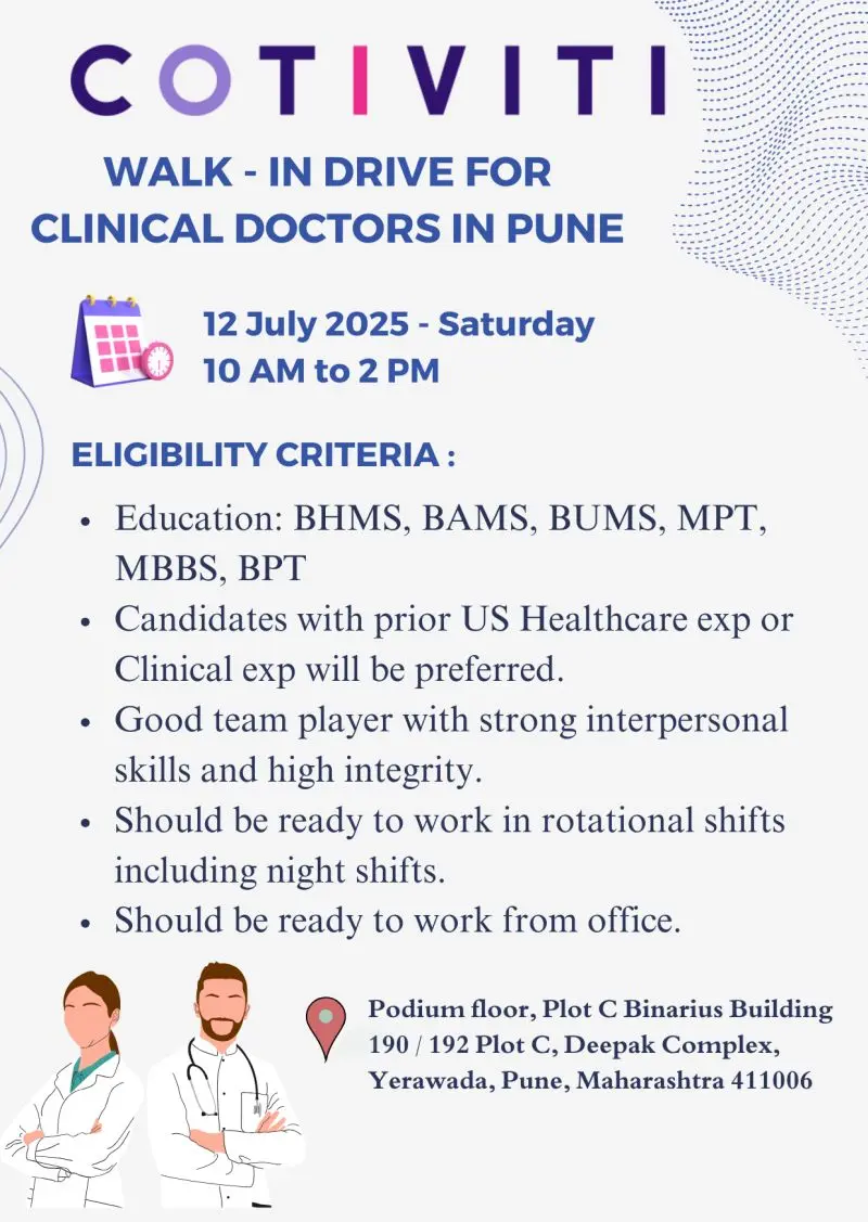 Cotiviti Hiring Clinical Doctors 1 Cotiviti Hiring Clinical Doctors