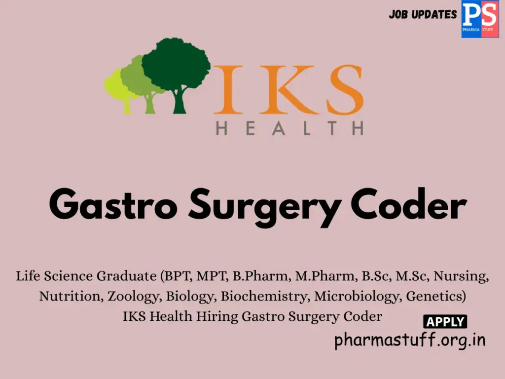 IKS Health Hiring Gastro Surgery Coder