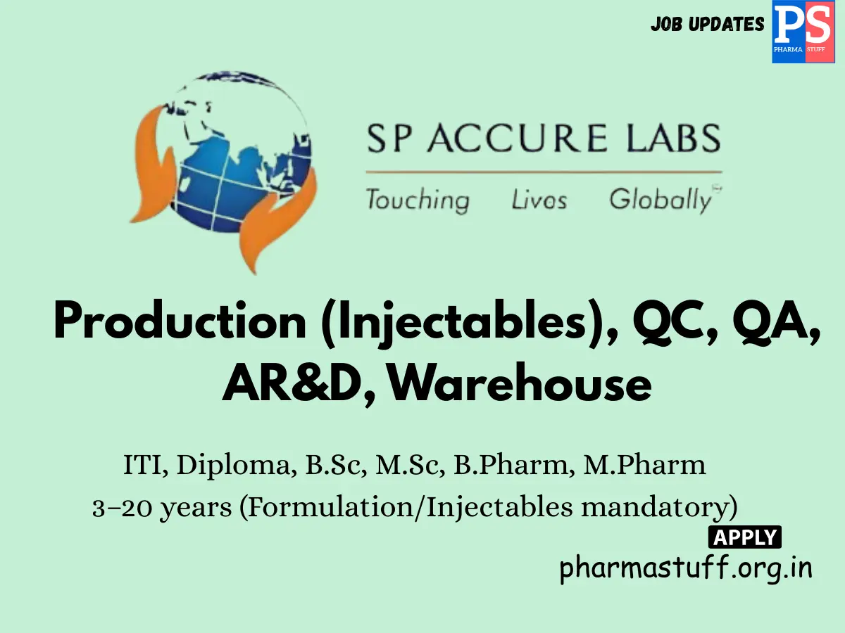 SP ACCURE LABS PRIVATE LIMITED.