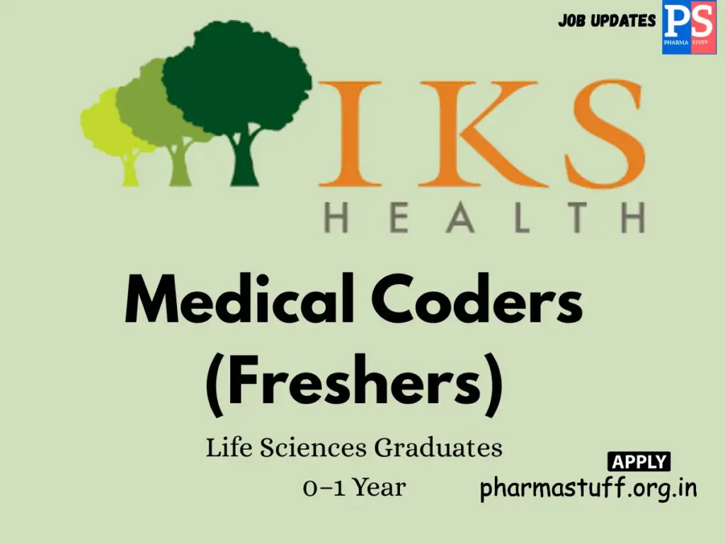 IKS Health Walk-In Freshers – Medical Coders