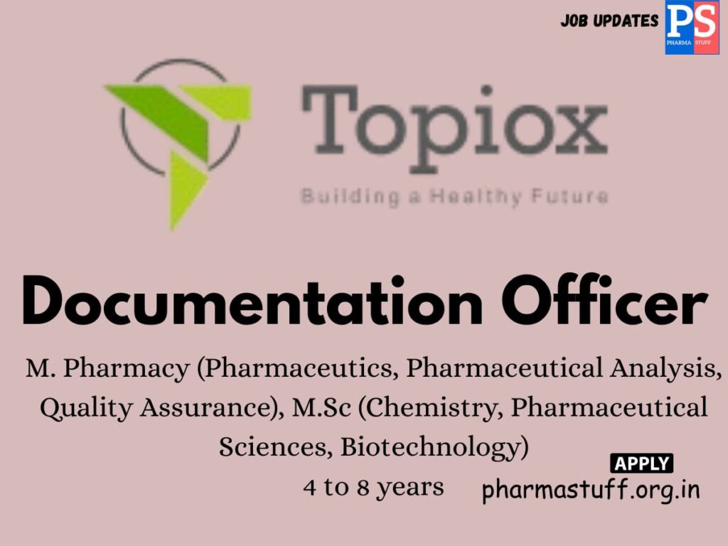Topiox Hiring Documentation Officer
