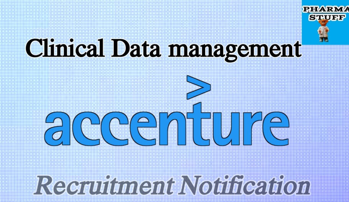 Accenture Clinical data management job vacancies in Bangalore